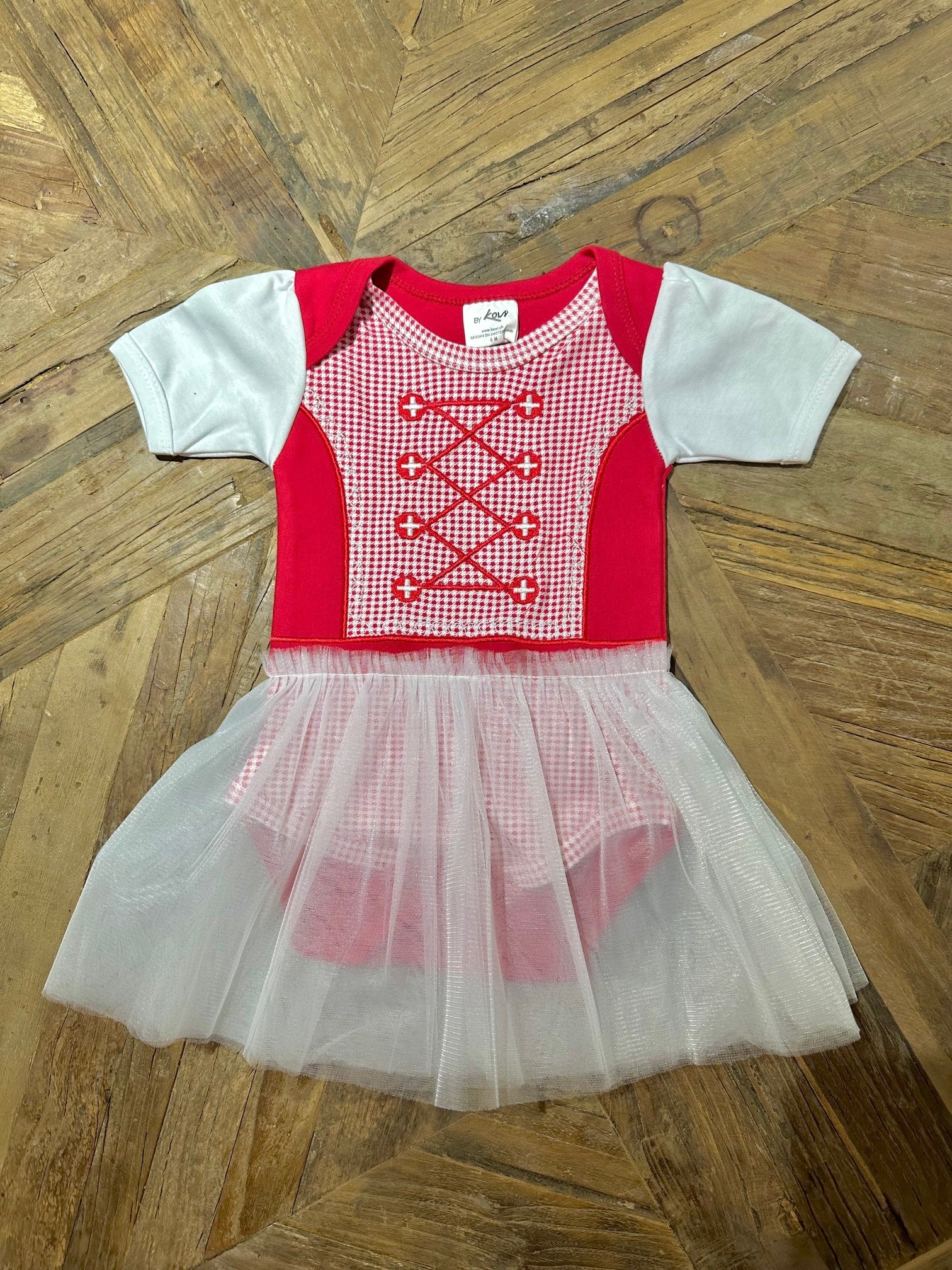 Body "Swiss Meitschi" mit Tüll