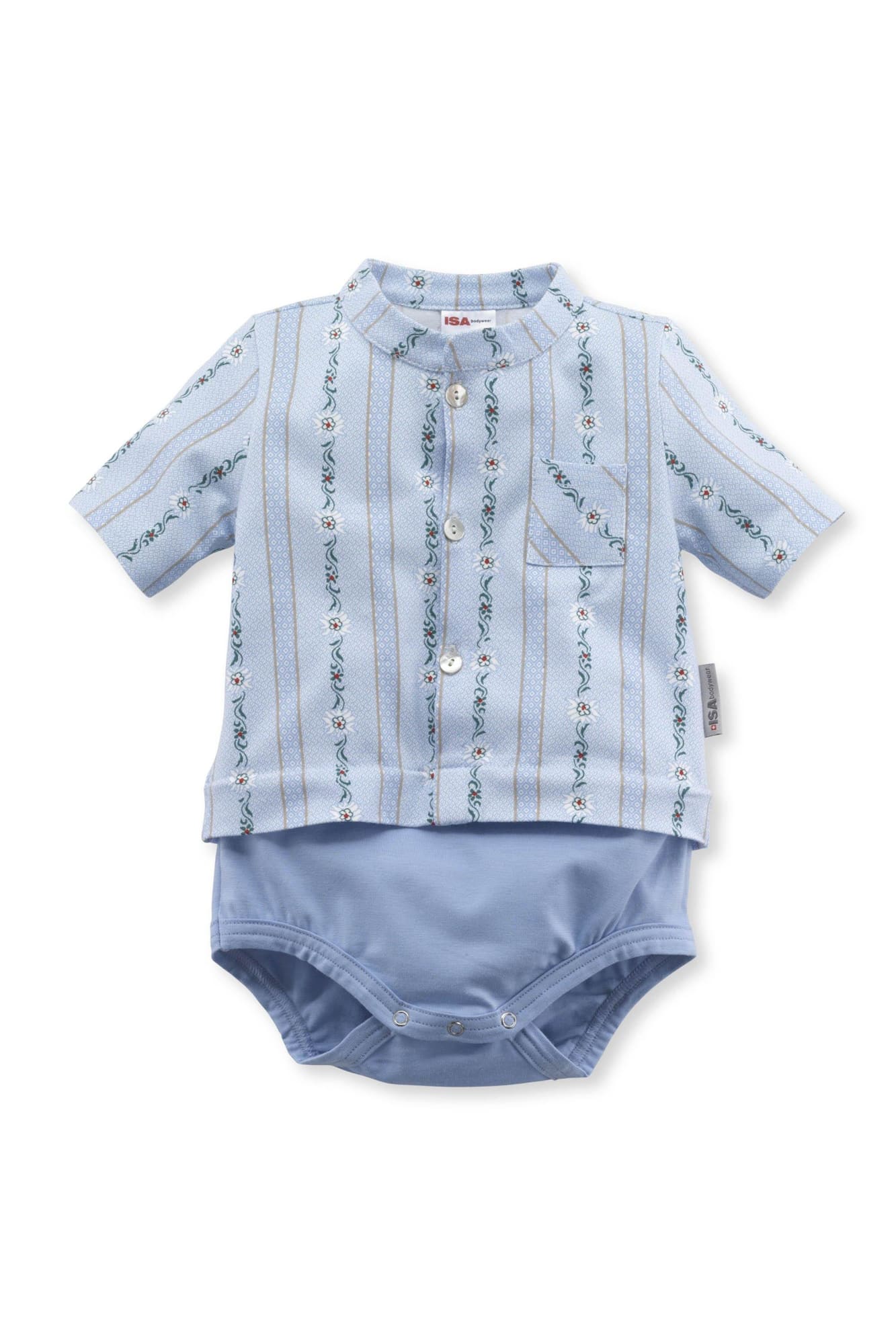 BODY kurzarm geknöpft - Body - ISA bodywear