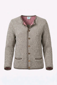 Strickjacke braun