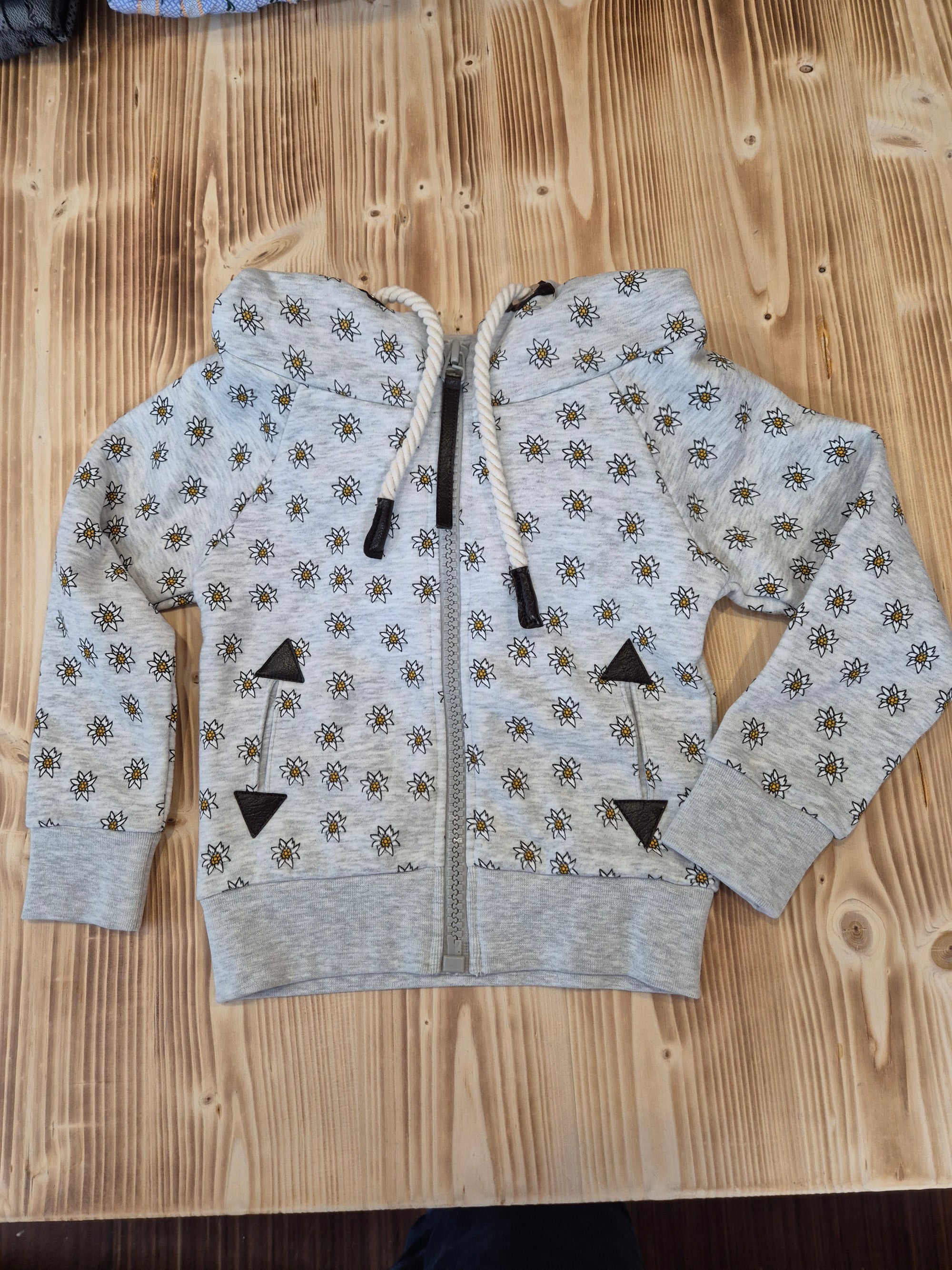 Kinderkapuzenjacke "Edelweiss"
