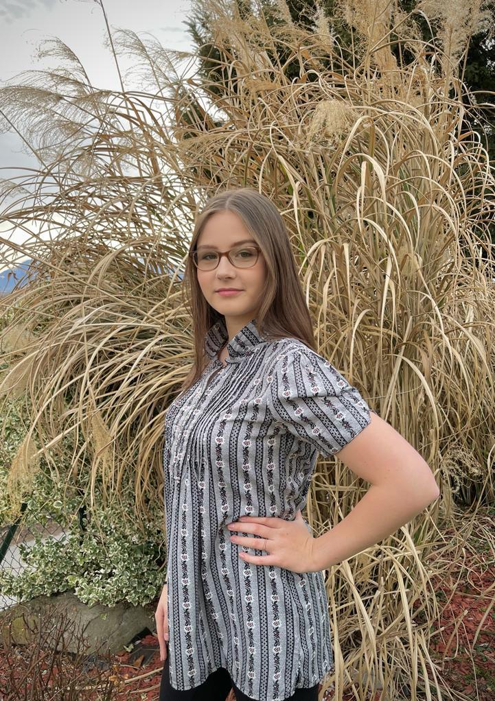 Bluse Klara mit Ärmel