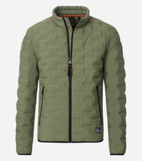 Materialmix Jacke
