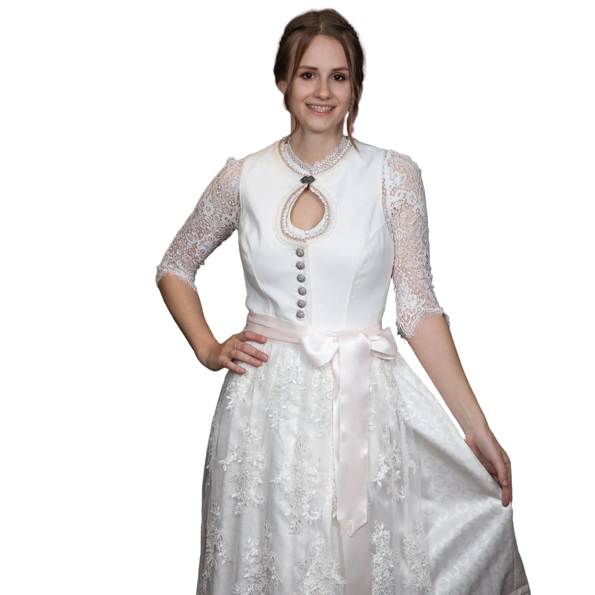 Hochzeitsdirndl Kurz