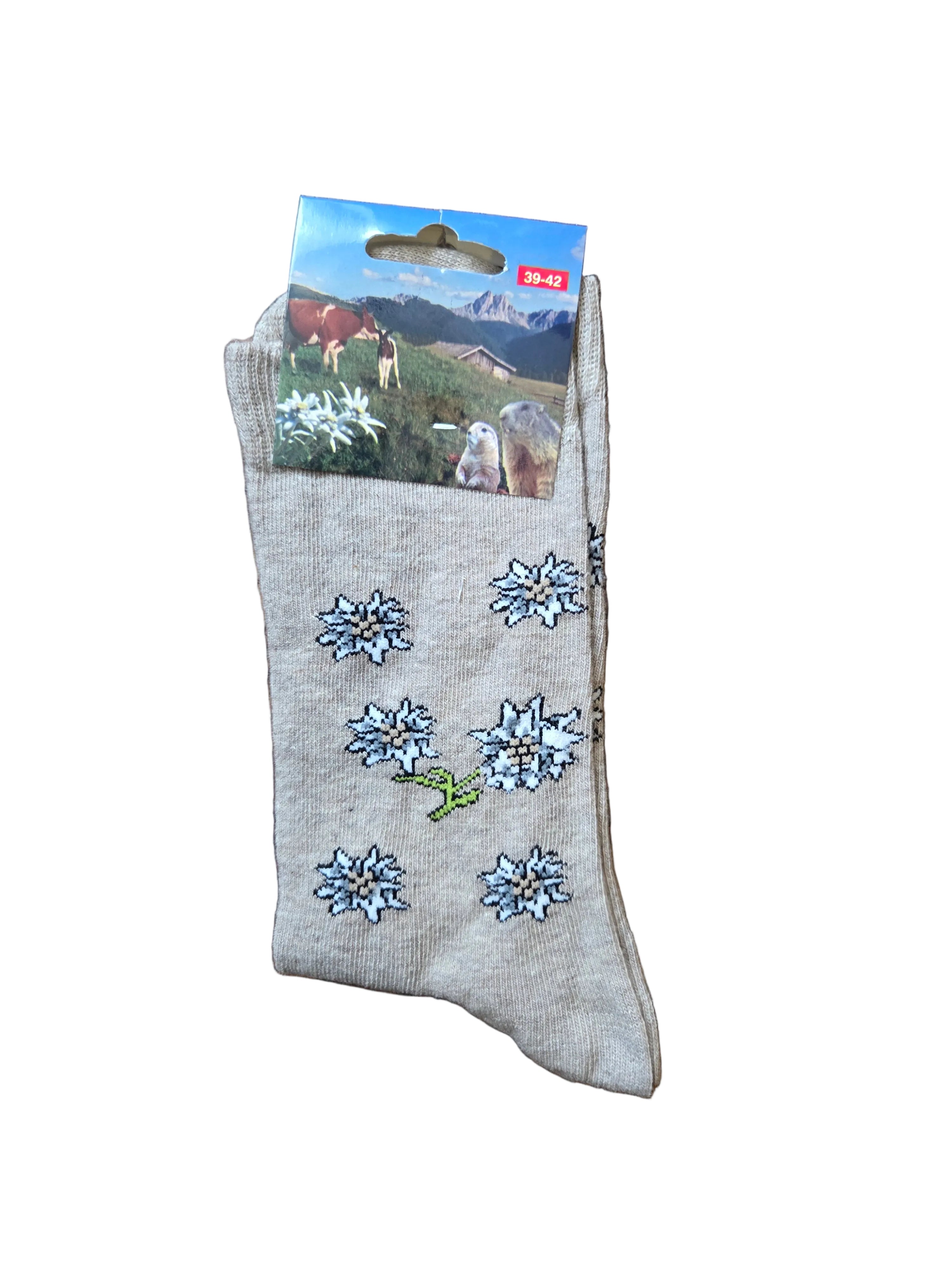Socken Edelweiss