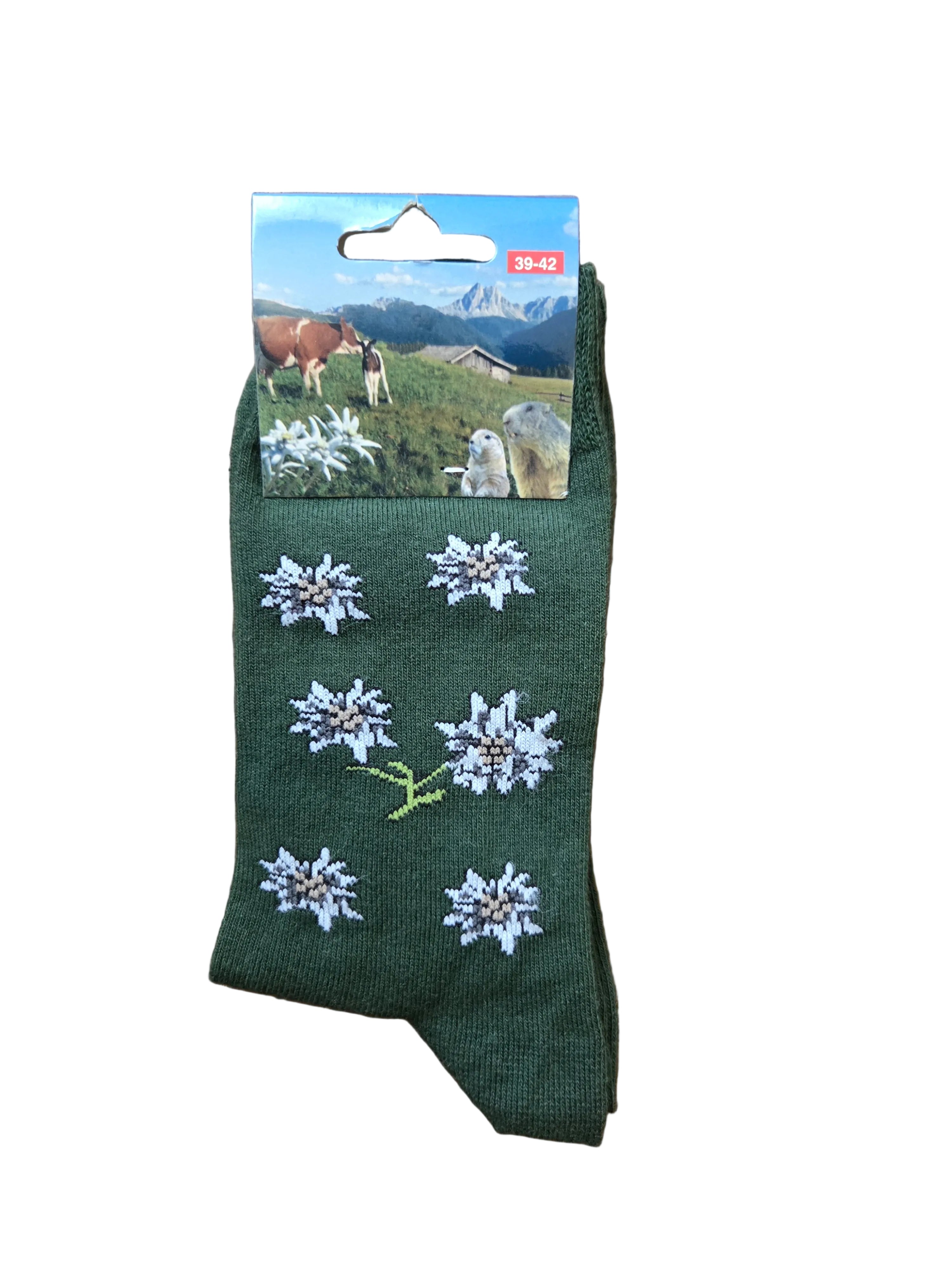 Socken Edelweiss