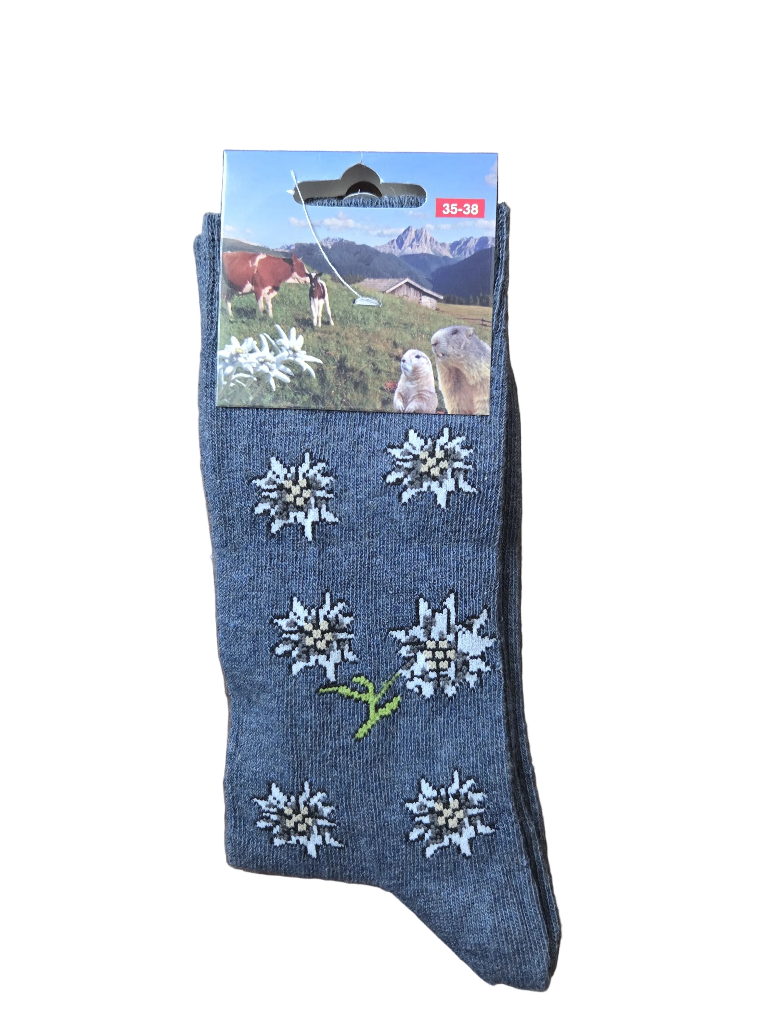 Socken Edelweiss