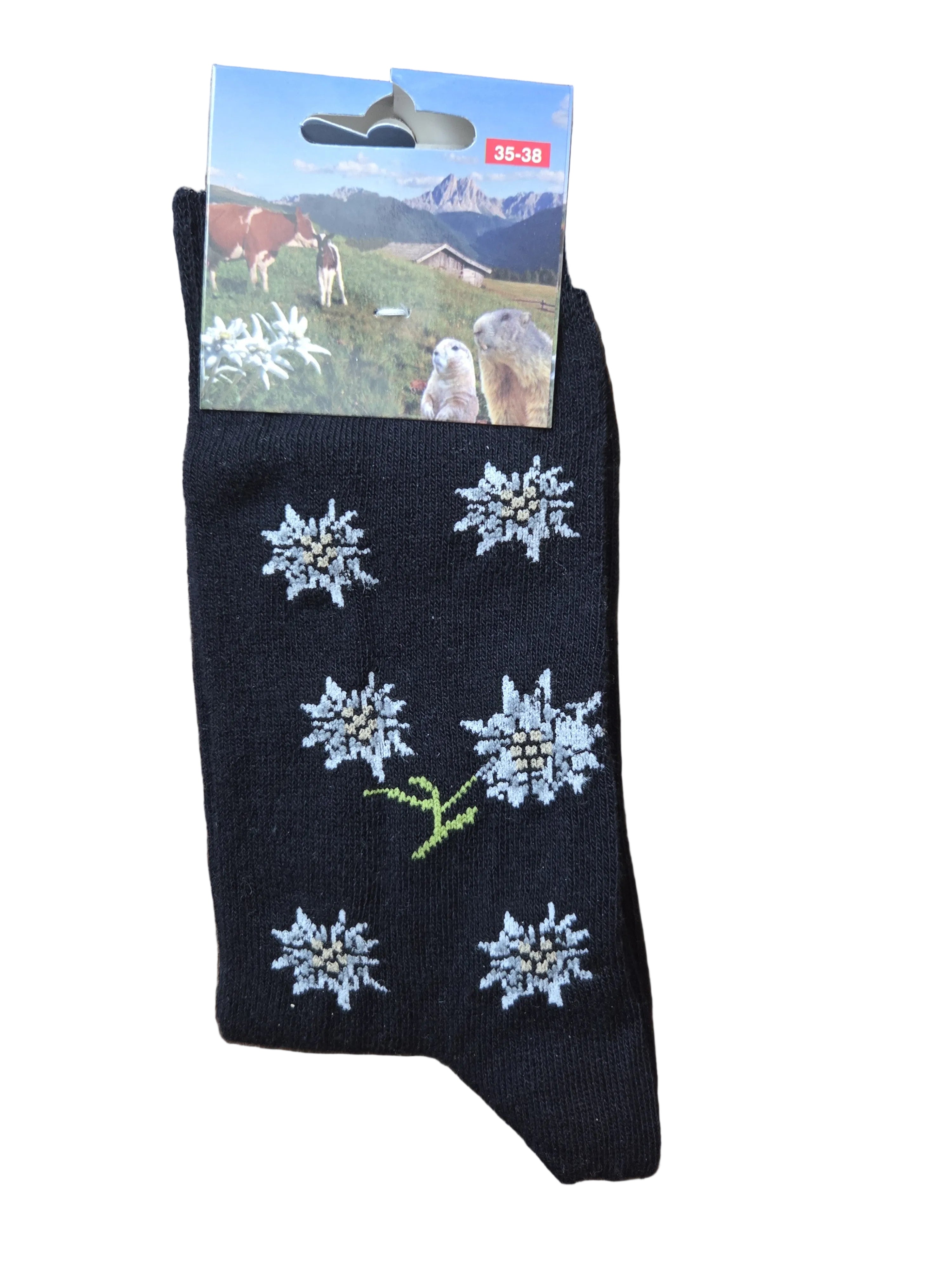 Socken Edelweiss