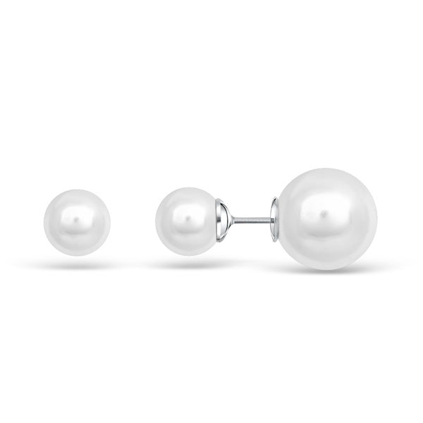 Ohrstecker double side pearl R