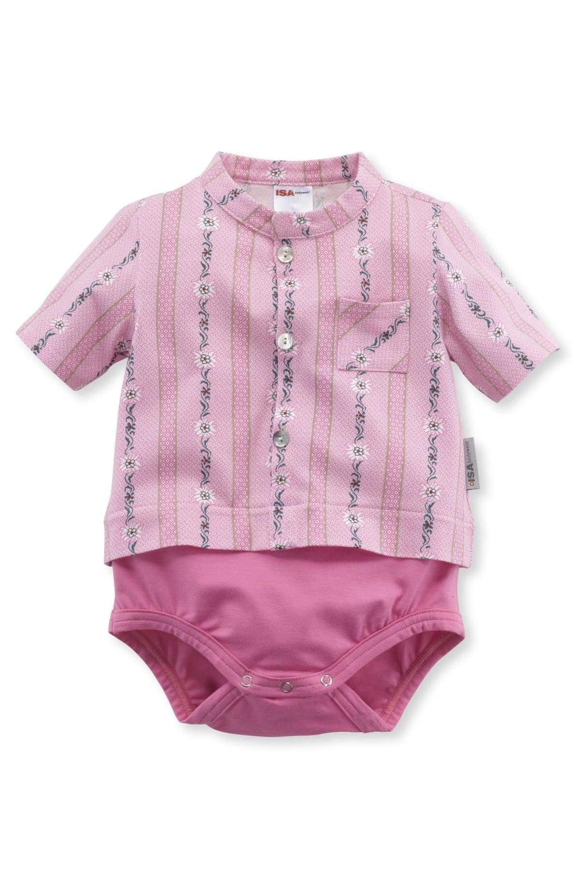 BODY kurzarm geknöpft - Body - ISA bodywear