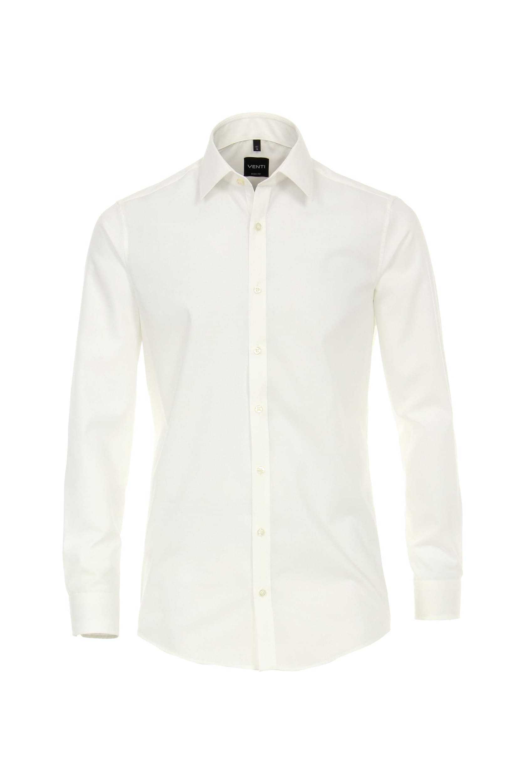 Herrenhemd Venti "Body Fit" ivory