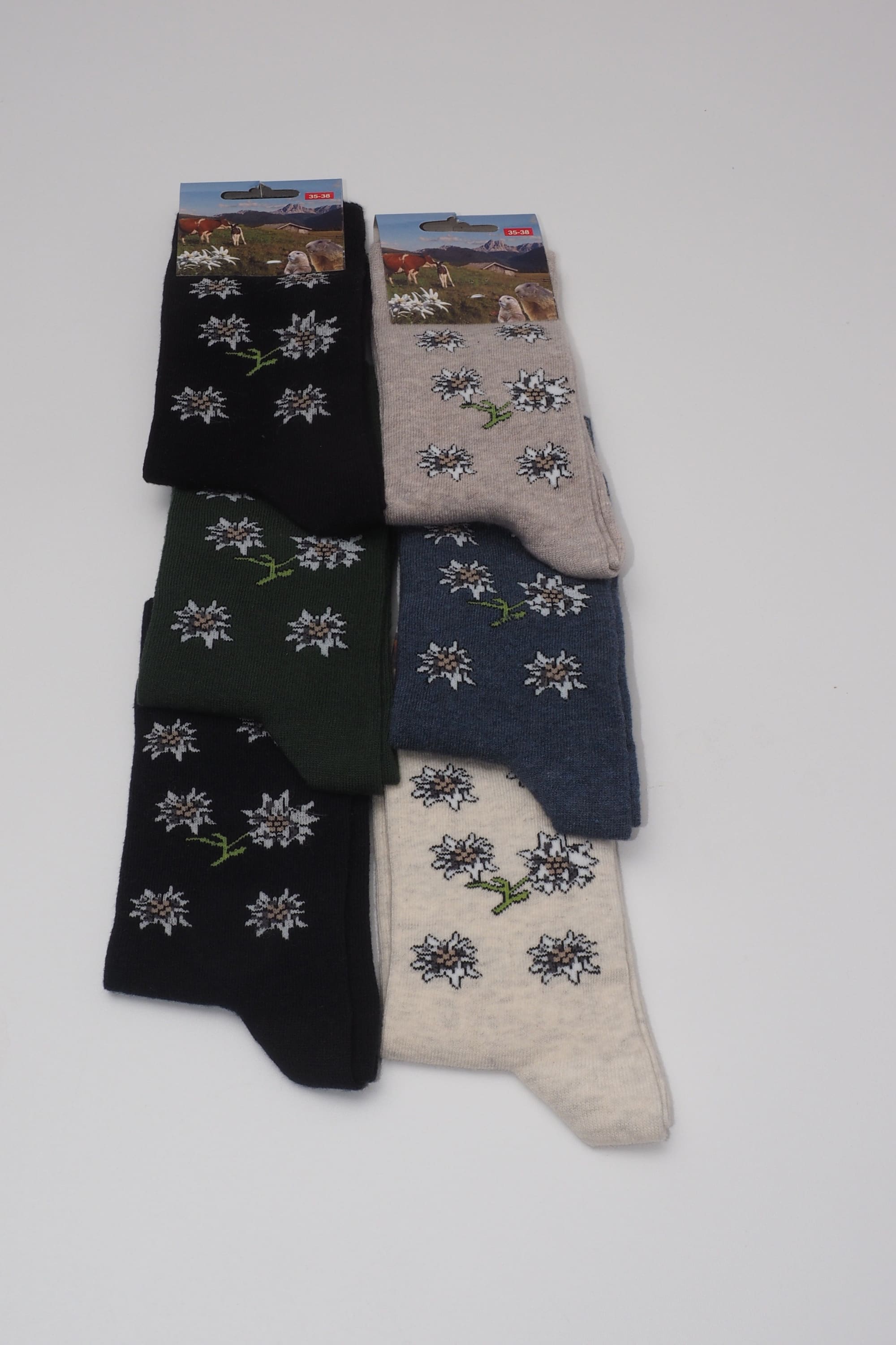 Socken Edelweiss