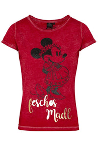 T-Shirt Minnie rot - T-Shirt - Hangowear